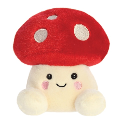 Amanita Mushroom 5'' Soft Toy Aurora Palm Pals