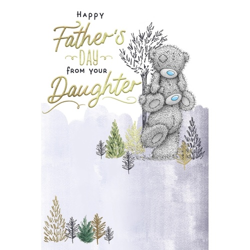 Me To You From Your Daughter Father's Day Card