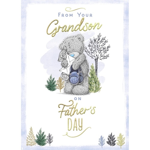 Me To You From Your Grandson Father's Day Card