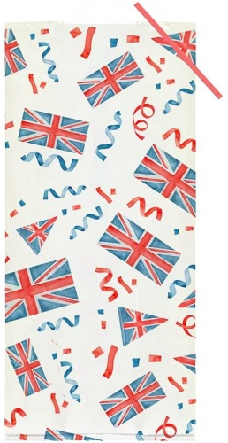 Union Jack Celebration 20 x Treat Party Favour Sweet Cellophane Bags