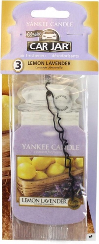 Lemon Lavender Original Car Jar 3 Pack by Yankee Candle