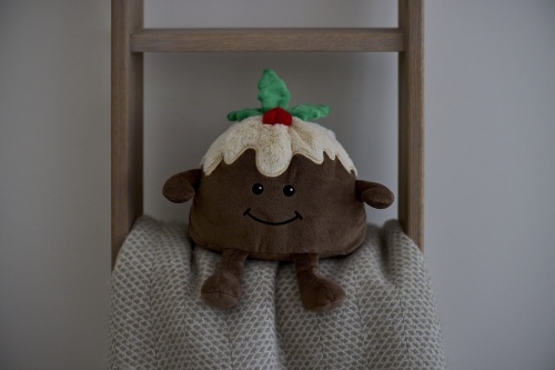 Warmies Christmas Pudding Cozy Plush