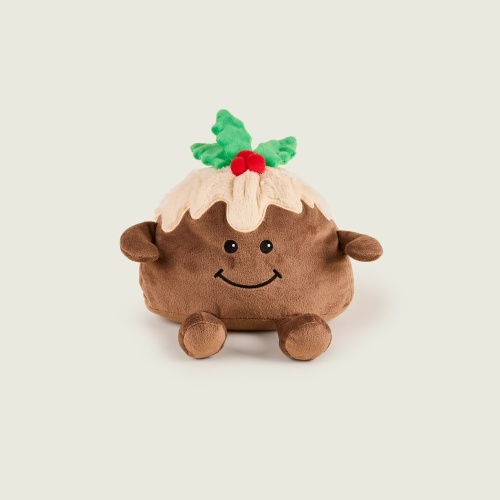 Warmies Christmas Pudding Cozy Plush