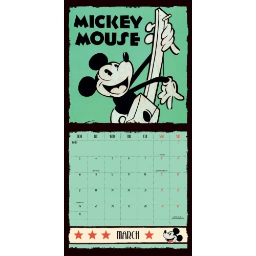 Disney Mickey Classics 2025 Calendar