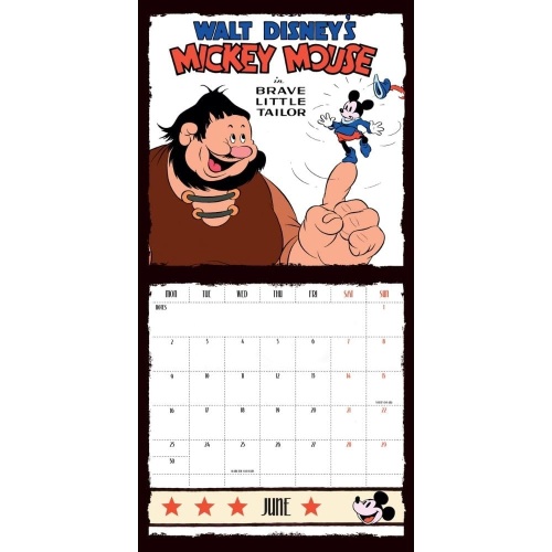 Disney Mickey Classics 2025 Calendar