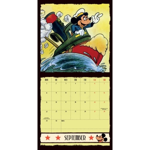 Disney Mickey Classics 2025 Calendar