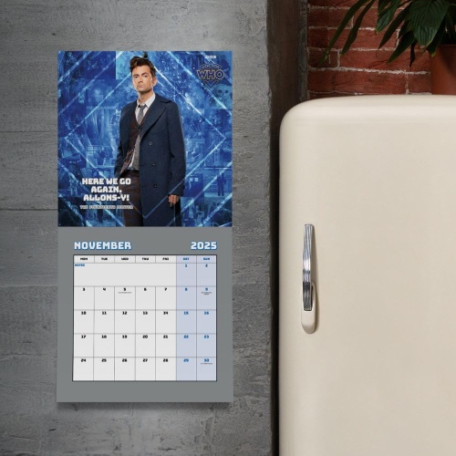 Doctor Who Classic Edition 2025 Calendar Official Licensed