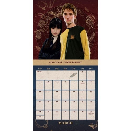 Harry Potter 2025 Wall Calendar