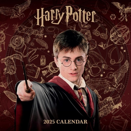 Harry Potter 2025 Wall Calendar