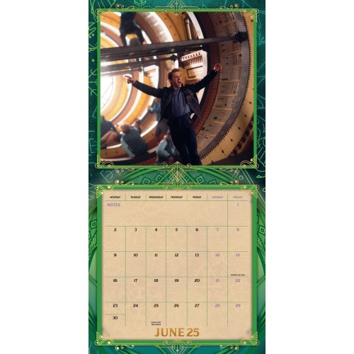 Wicked Movie 2025 Square Wall Calendar Officially Licensed