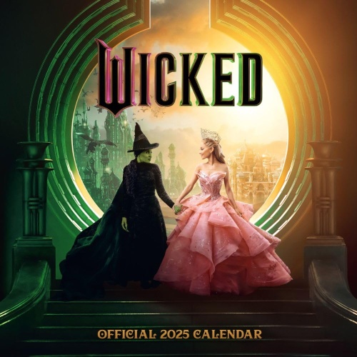 Wicked Movie 2025 Square Wall Calendar Officially Licensed