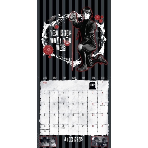 Wednesday 2025 Square Wall Calendar Officially Licensed