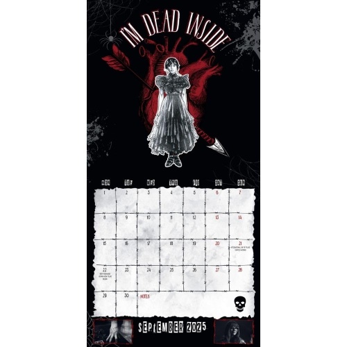 Wednesday 2025 Square Wall Calendar Officially Licensed