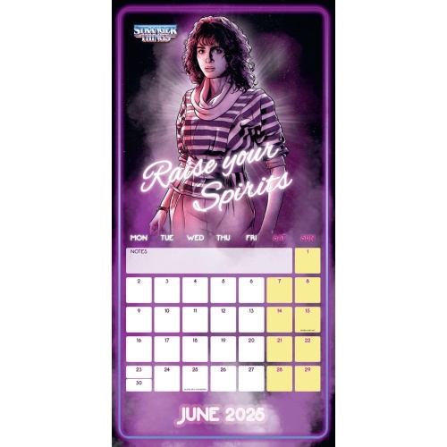 Stranger Things Wall Calendar 2025