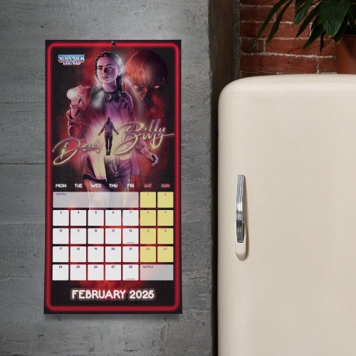 Stranger Things Wall Calendar 2025