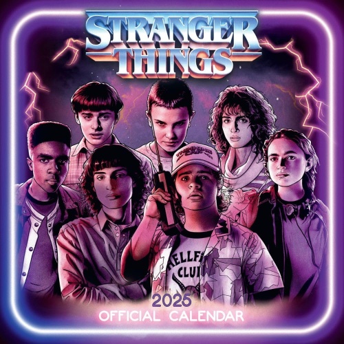 Stranger Things Wall Calendar 2025