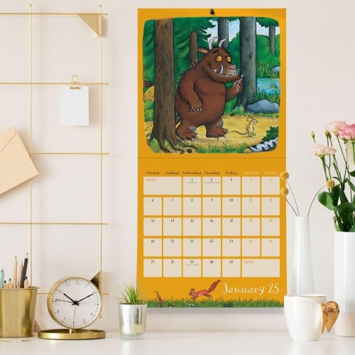 Gruffalo 2025 Wall Calendar Officially Licensed