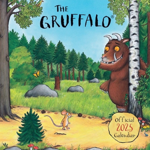 Gruffalo 2025 Wall Calendar Officially Licensed