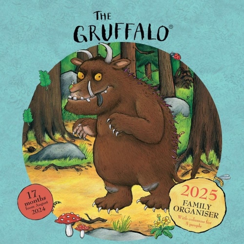 Gruffalo 2025 Family Planner Wall Calendar Officially Licensed