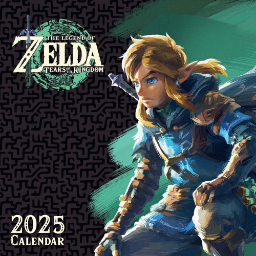 The Legend Of Zelda 2025 Wall Calendar