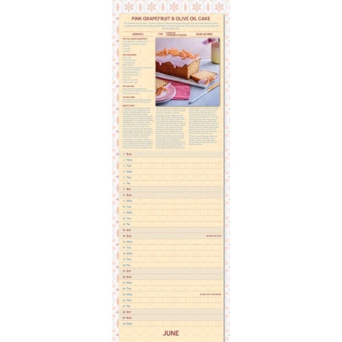 Great British Bake Off 2025 Slim Wall Calendar