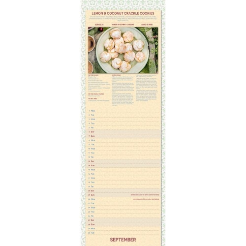 Great British Bake Off 2025 Slim Wall Calendar