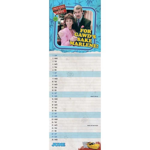 Only Fools & Horses 2025 Wall Slimline Calendar