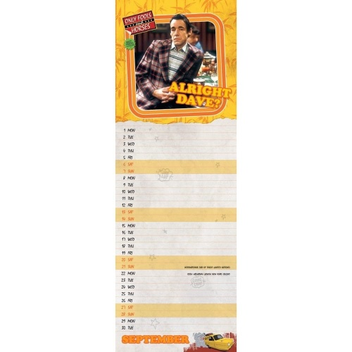 Only Fools & Horses 2025 Wall Slimline Calendar