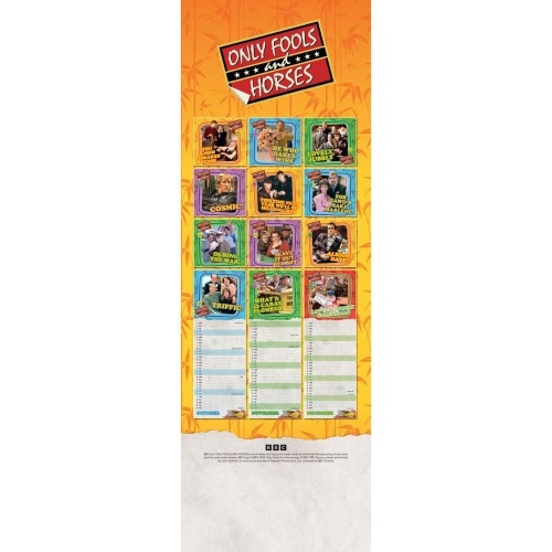 Only Fools & Horses 2025 Wall Slimline Calendar