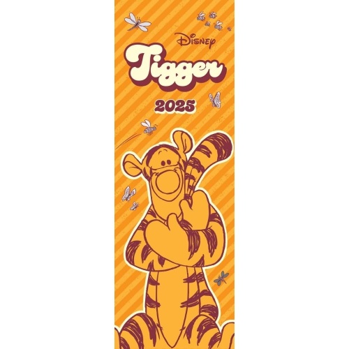 Disney Tigger Official 2025 Slimline Wall Calendar