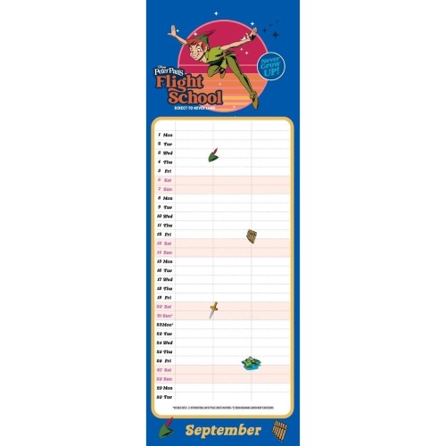 Disney You Me And Us 2025 Slim Wall Calendar