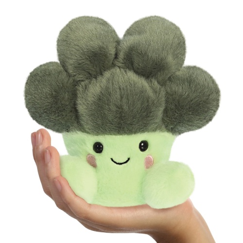 Luigi Broccoli  5'' Soft Toy Aurora Palm Pals