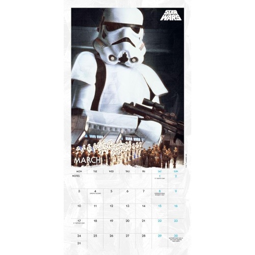 Star Wars Classic Mini 2025 Calendar