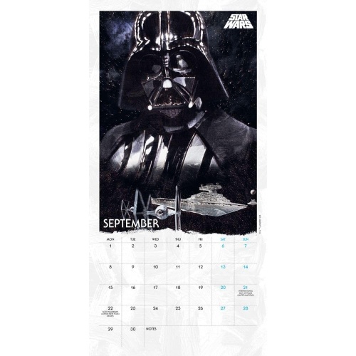 Star Wars Classic Mini 2025 Calendar