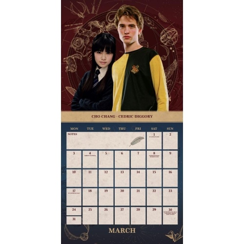 Harry Potter Official 2025 Mini Calendar