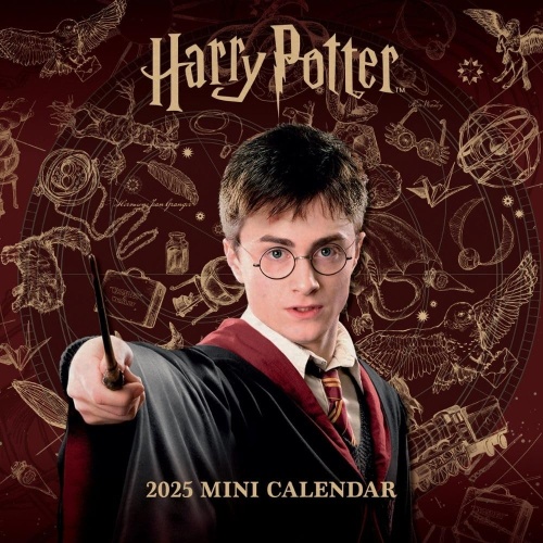 Harry Potter Official 2025 Mini Calendar