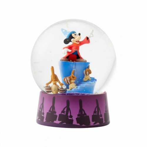 Disney Showcase Mickey Mouse Fantasia Waterball Figurine Snow Globe