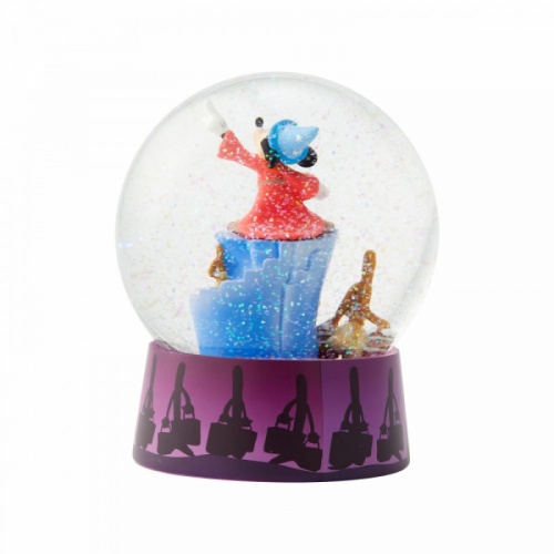 Disney Showcase Mickey Mouse Fantasia Waterball Figurine Snow Globe