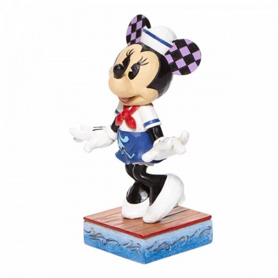 Disney Traditions Sassy Sailor Minnie Mouse Personality Pose Figurine