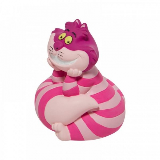 Disney Showcase Cheshire Cat Leaning On His Tail Figurine