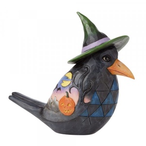 Jim Shore Heartwood Creek Halloween Crow Figurine