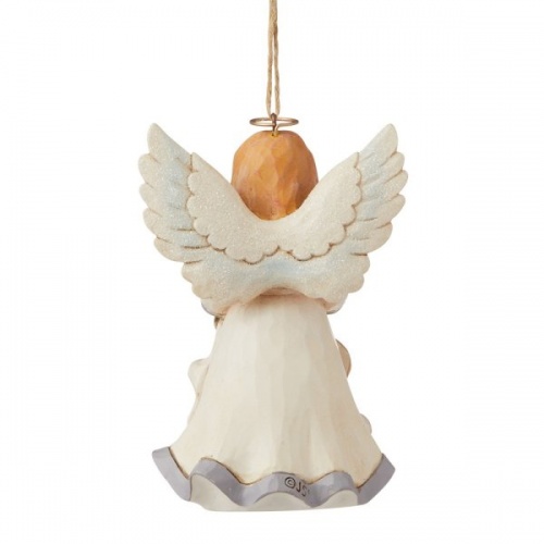 Jim Shore Heartwood Creek Believe Angel Hanging Ornament