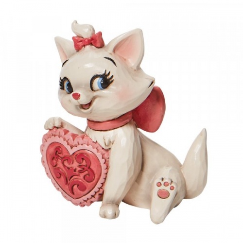 Disney Traditions Marie Heart Mini Figurine