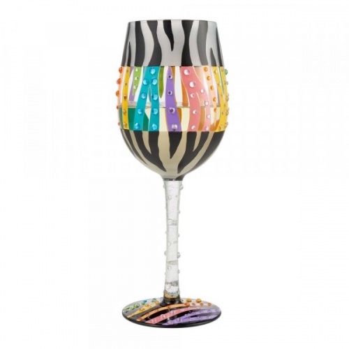 Lolita Love Your Stripes Wine Glass