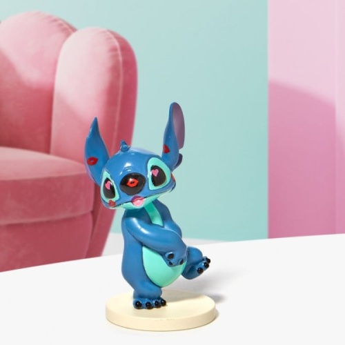 Disney Stitch Covered in Kisses Mini Figurine Grand Jester Studios