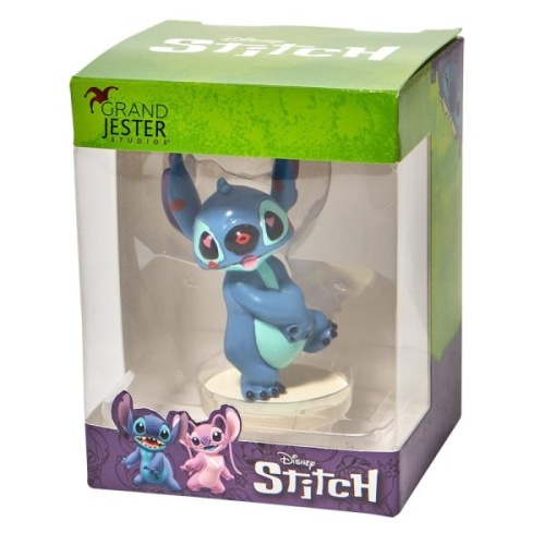 Disney Stitch Covered in Kisses Mini Figurine Grand Jester Studios