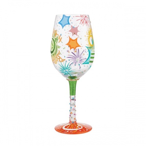 Lolita Happy 60th Birthday Wine Glass - Gift Boxed
