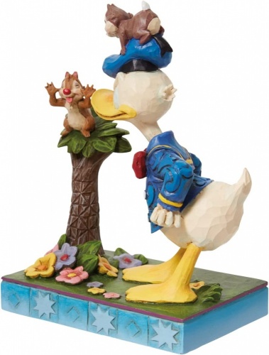 Disney Traditions Donald Duck and Chip n Dale Figurine