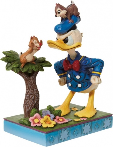 Disney Traditions Donald Duck and Chip n Dale Figurine