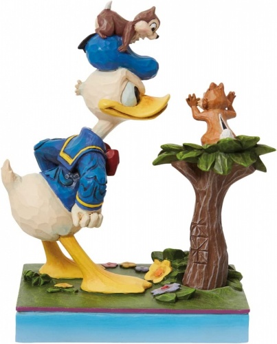 Disney Traditions Donald Duck and Chip n Dale Figurine